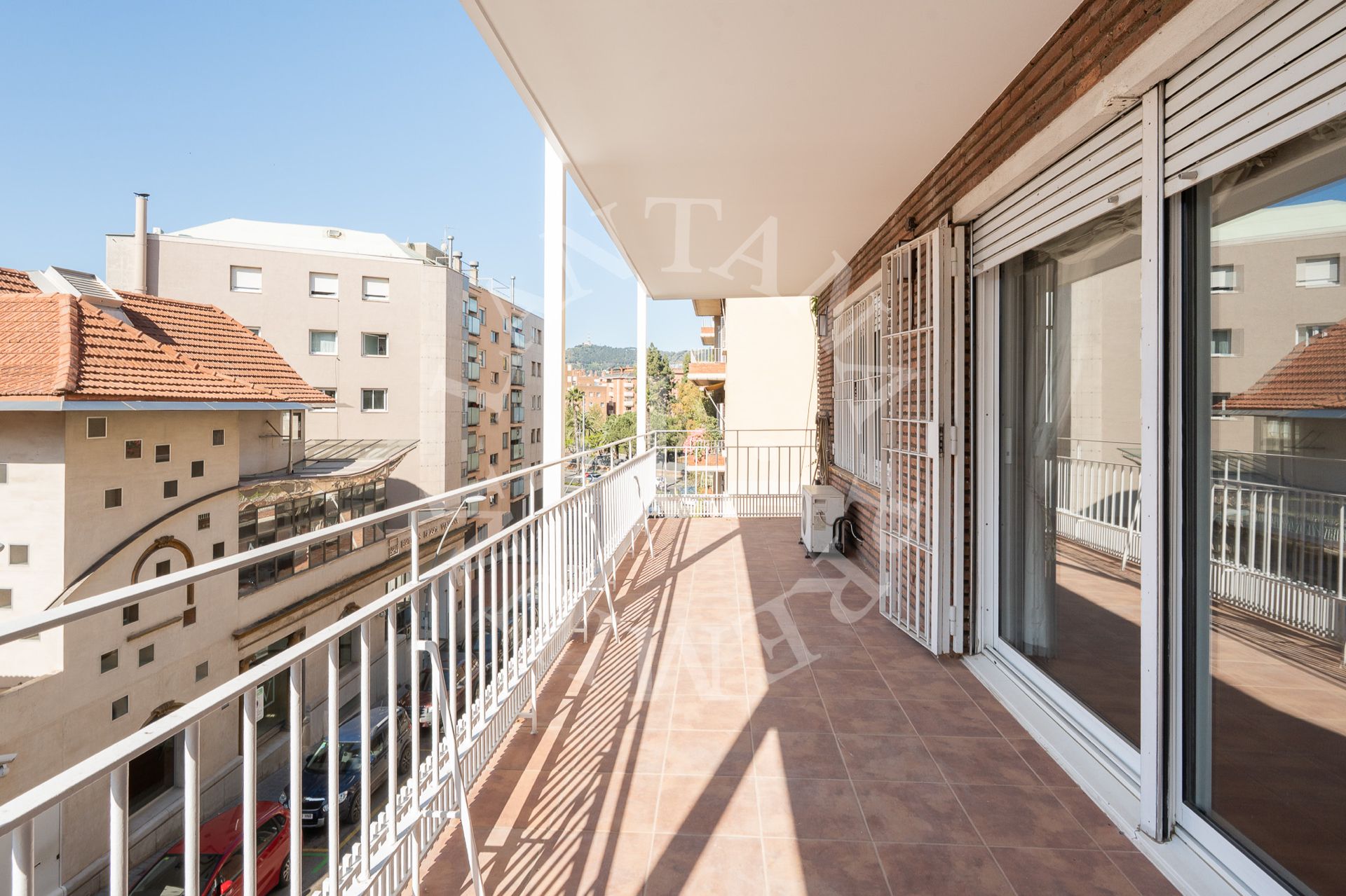 Terrace of Flat for sale in  Barcelona Capital  with Air Conditioner, Heating and Parquet flooring