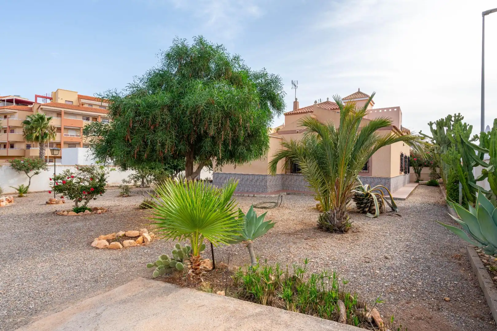 Garden of Houses for sale in Roquetas de Mar