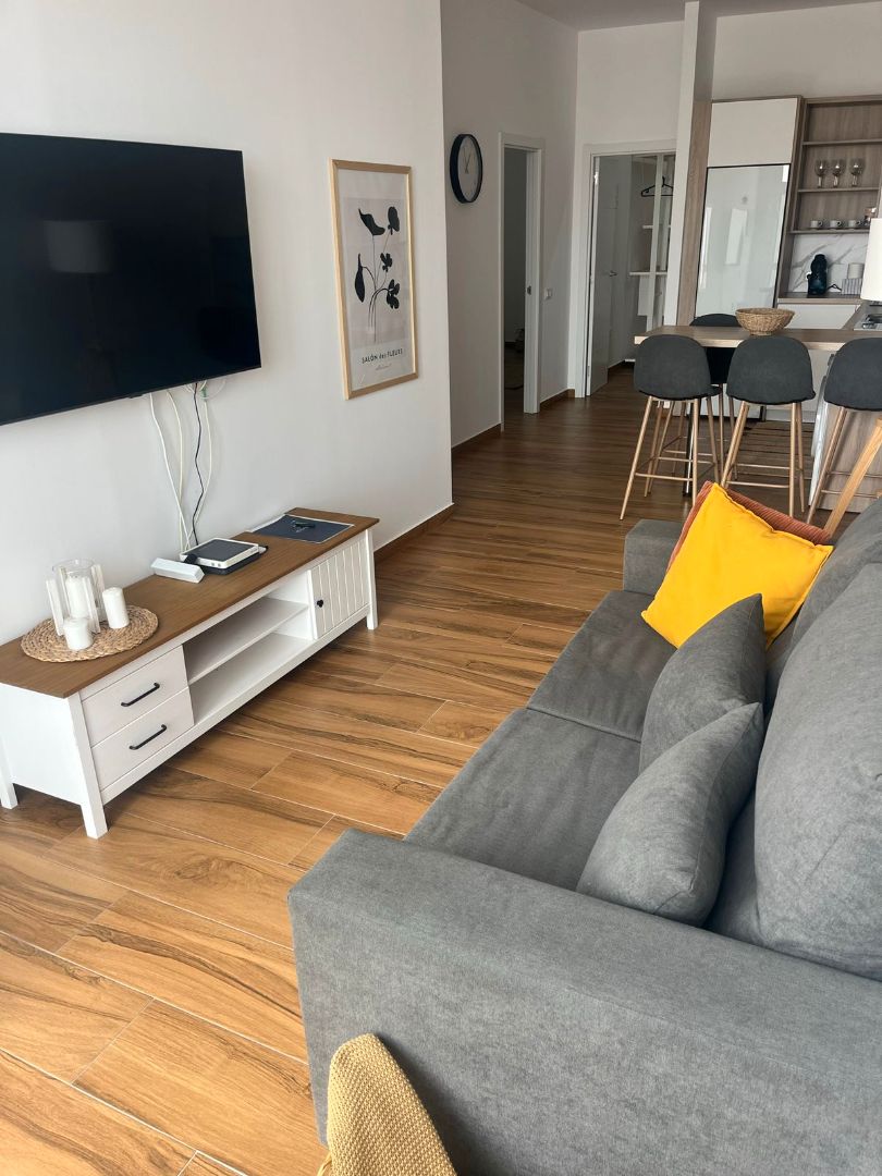 Sala de estar de Piso de alquiler en Adeje con Amueblado