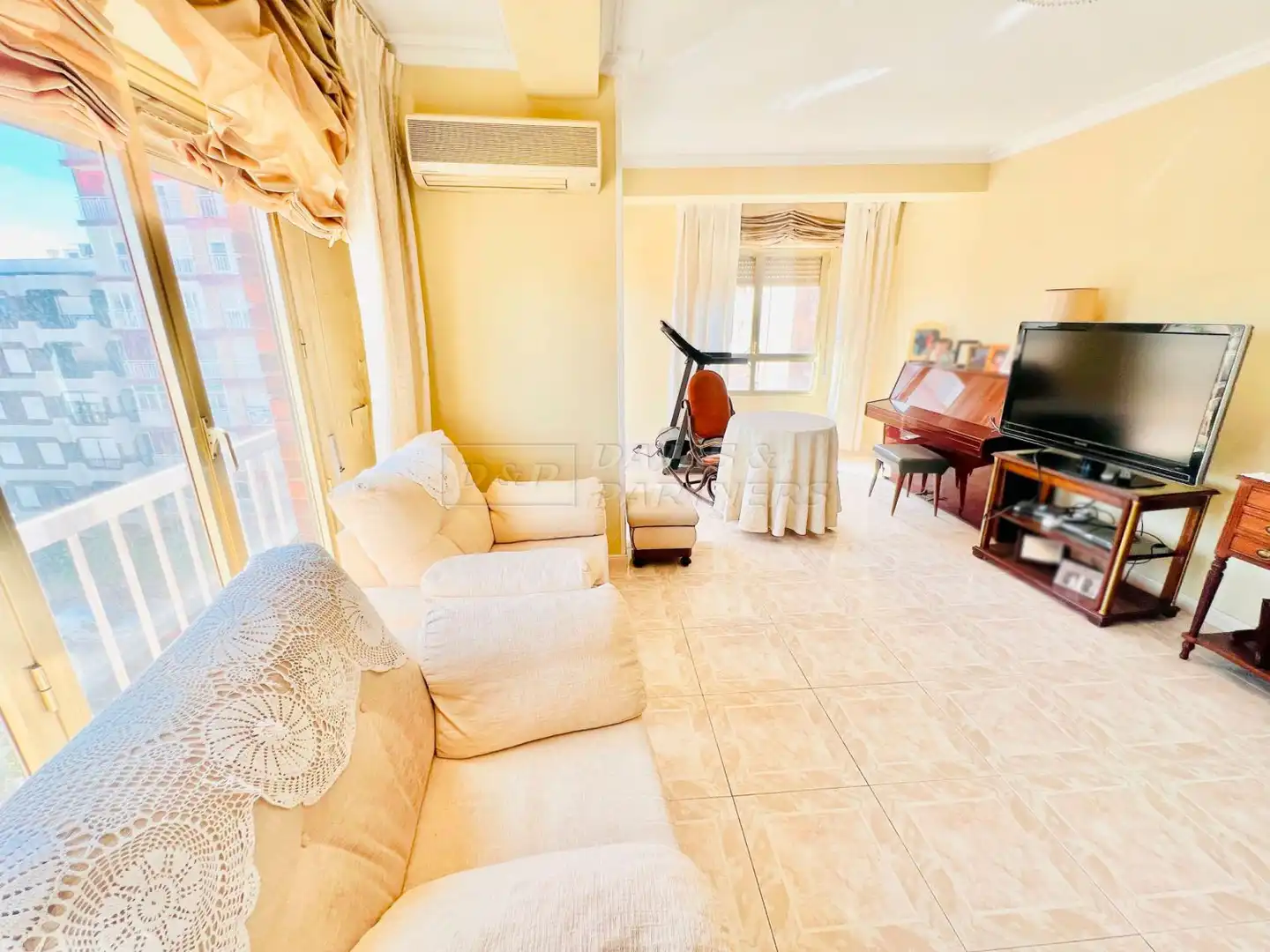 Sala de estar de Apartamento en venta en Callosa de Segura con Aire acondicionado, Terraza y Balcón