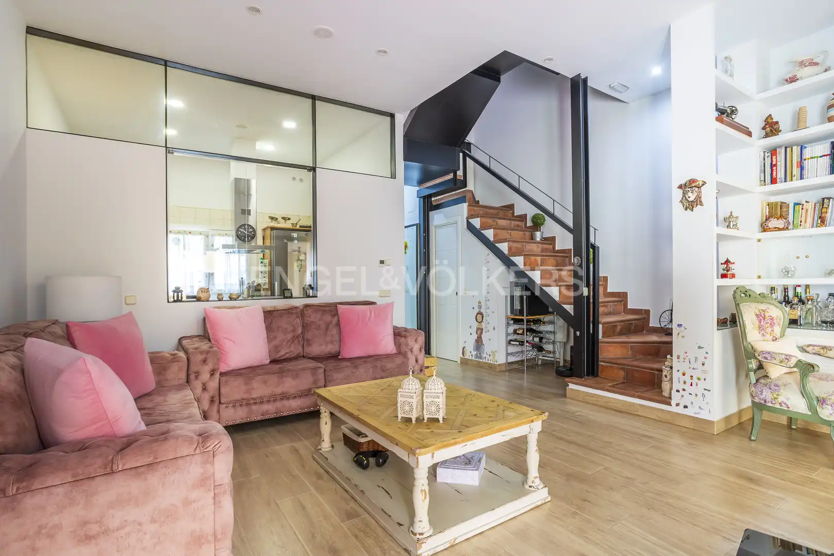 Sala de estar de Casa o chalet en venta en Madrid con Calefacción y Jardín privado