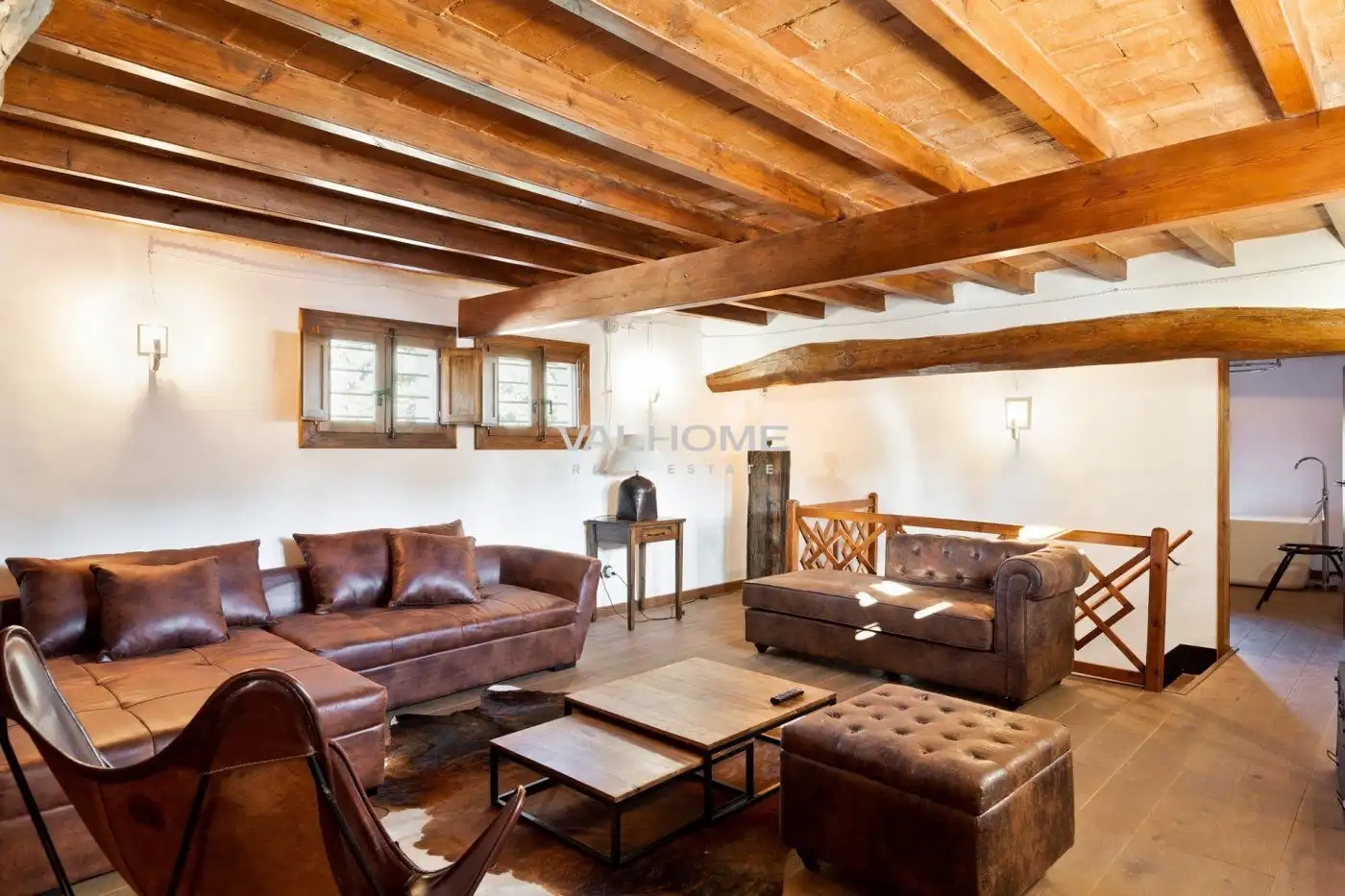 Sala de estar de Finca rústica en venta en Castellar del Vallès con Calefacción, Jardín privado y Trastero