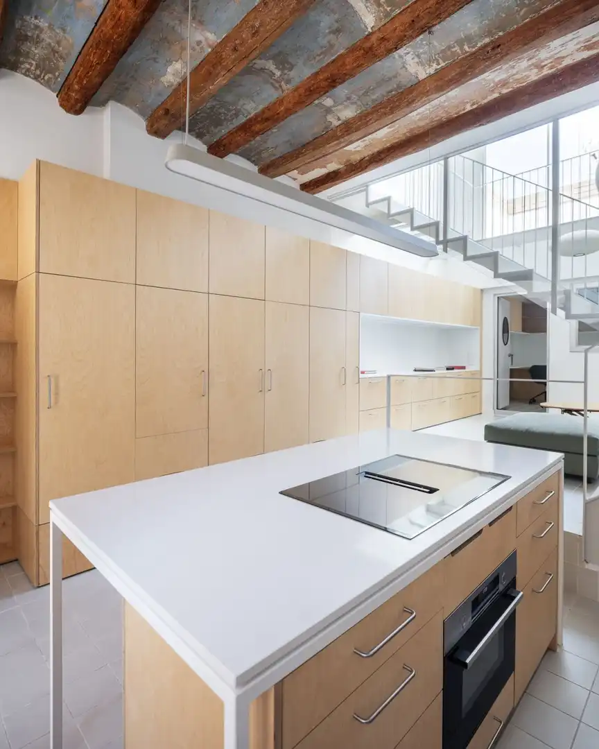 Cocina de Casa adosada en venta en Sant Boi de Llobregat con Aire acondicionado, Calefacción y Terraza