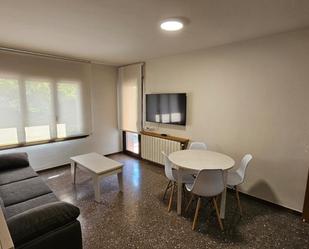 Sala d'estar de Pis per a compartir en Terrassa amb Calefacció, Moblat i Balcó