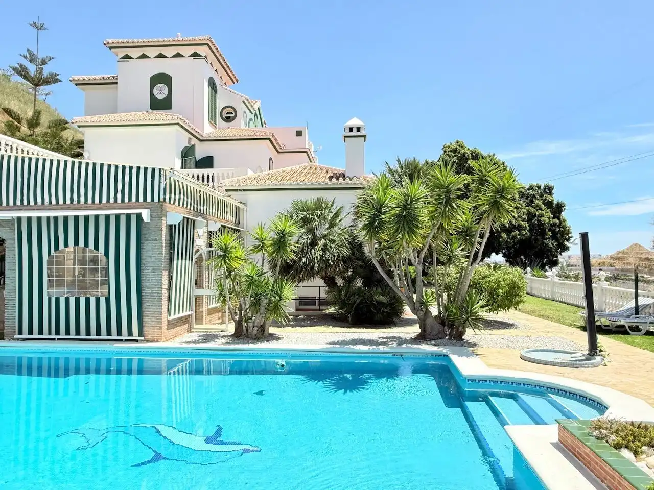 Piscina de Casa o xalet en venda en Torrox amb Aire condicionat, Calefacció i Jardí privat