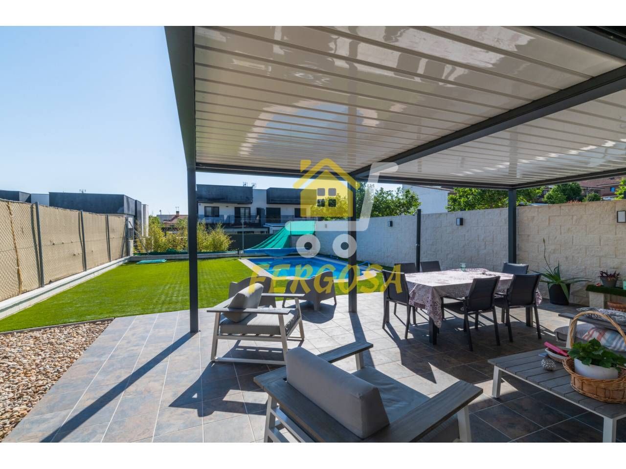 Terrace of Single-family semi-detached for sale in Navalcarnero  with Air Conditioner, Heating and Private garden