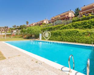 Swimming pool of Single-family semi-detached for sale in Arenys de Mar  with Terrace and Balcony