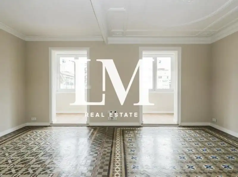 Sala d'estar de Apartament en venda en Barcelona amb Aire condicionat, Terrassa i Balcó