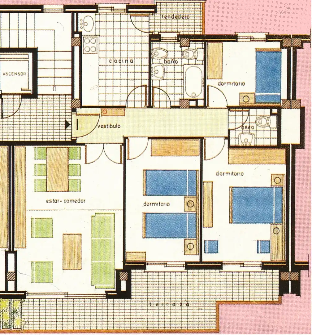 Wohnung zum Verkauf in Santander mit Heizung, Privatgarten und Terrasse