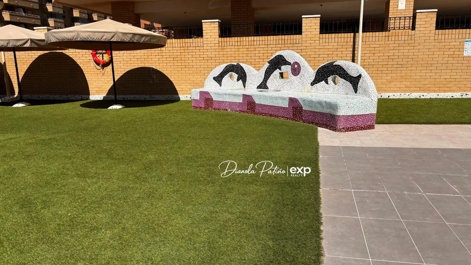 Terrassa de Apartament en venda en Oropesa del Mar / Orpesa amb Aire condicionat, Jardí privat i Terrassa