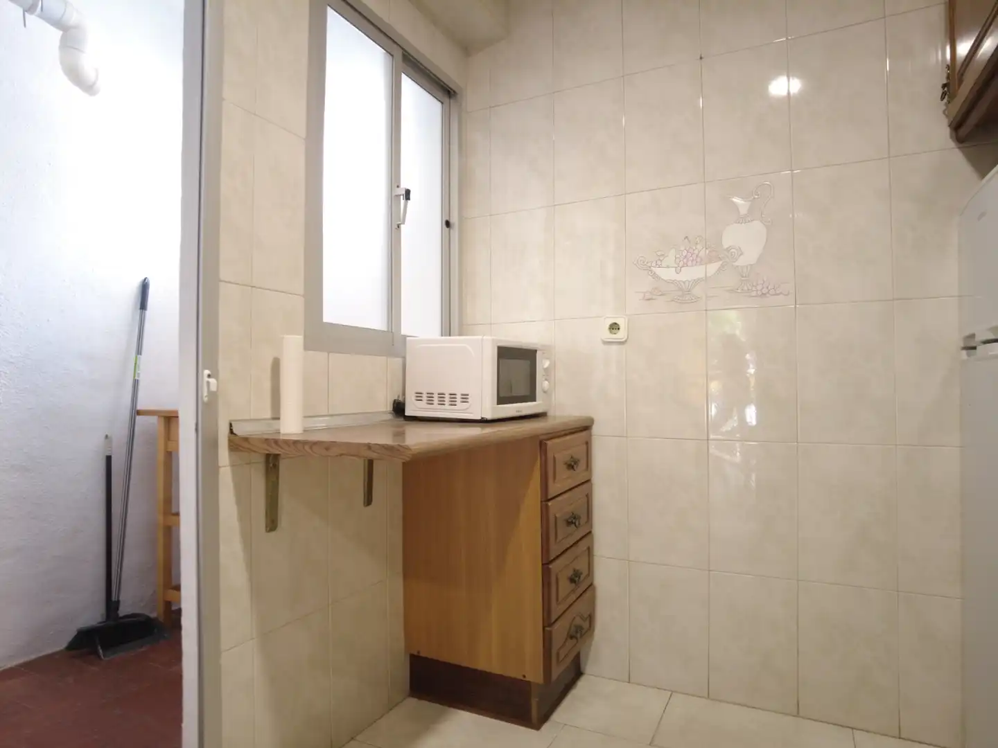 Cocina de Piso en venta en Marbella con Amueblado y Balcón