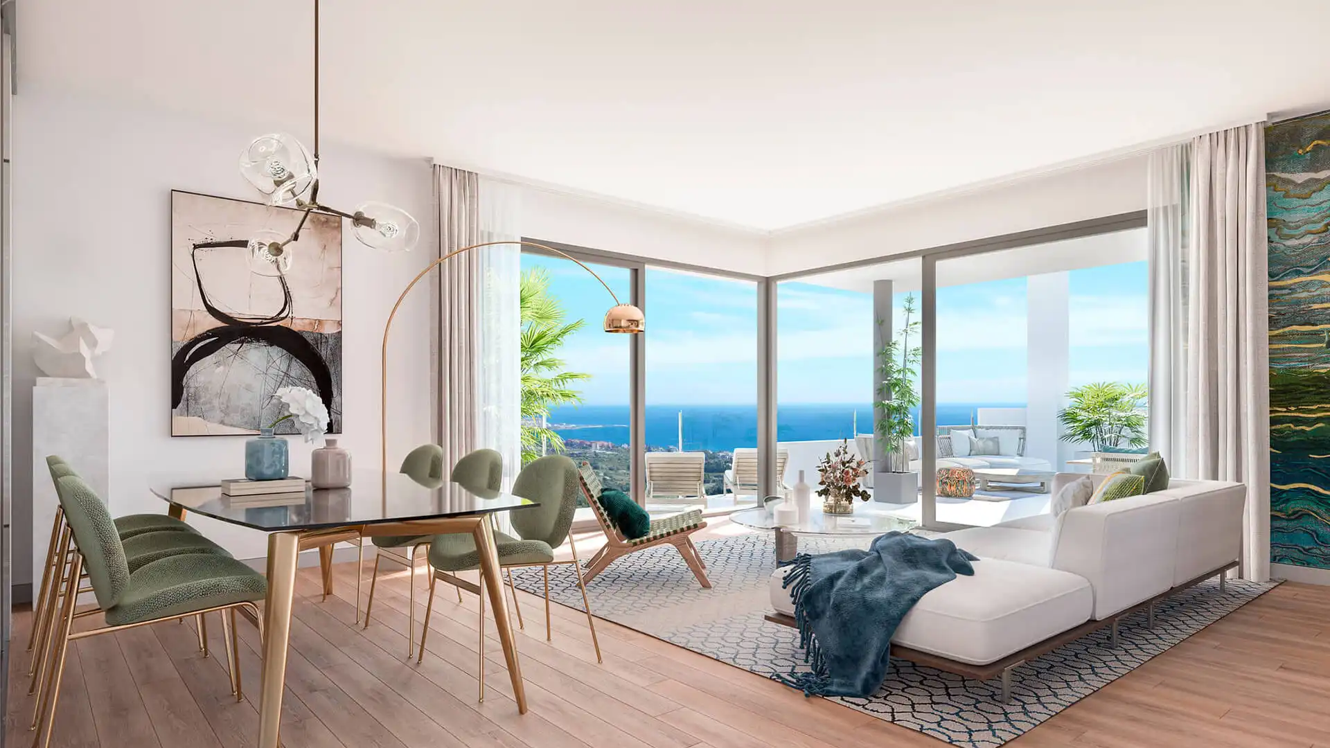 Apartament amb piscina en venda a Estepona Pueblo