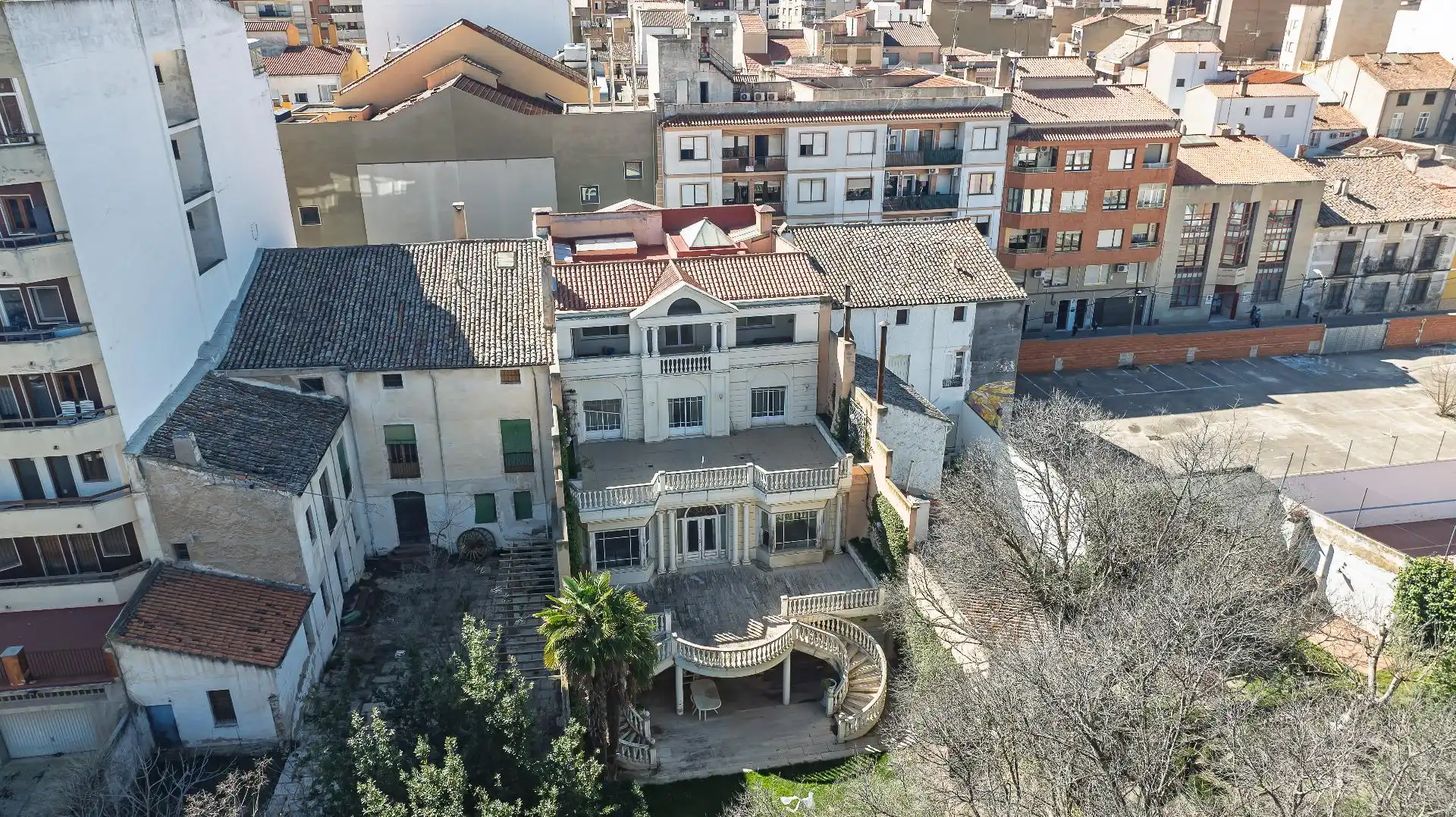 Exterior view of Houses for sale in Almansa  with Heating, Private garden and Terrace