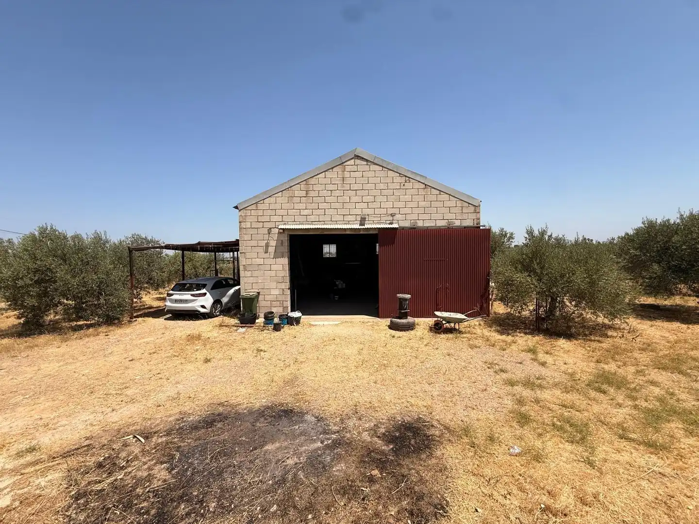 Vista exterior de Casa o chalet en venta en La Carlota con Aire acondicionado, Jardín privado y Terraza
