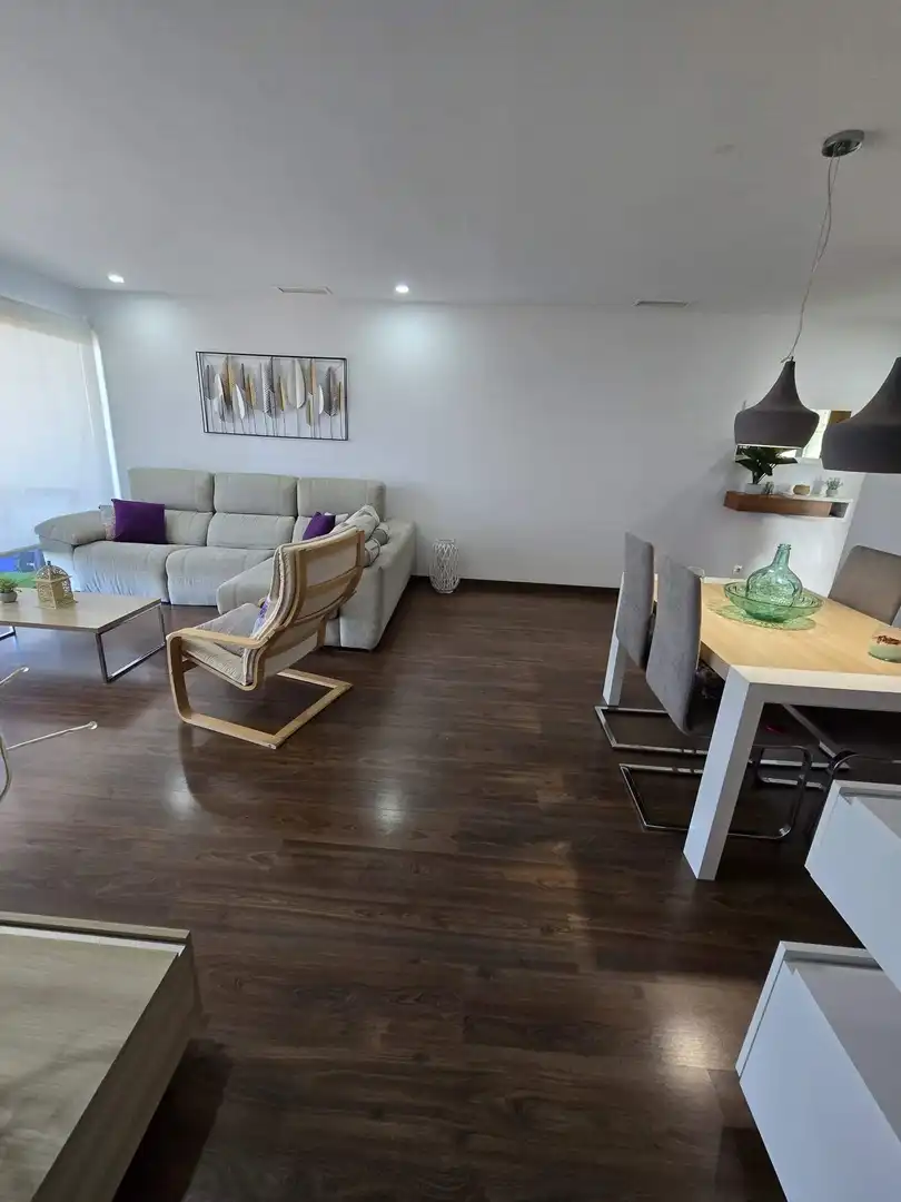 Sala de estar de Piso en venta en Crevillent con Aire acondicionado, Parquet y Terraza