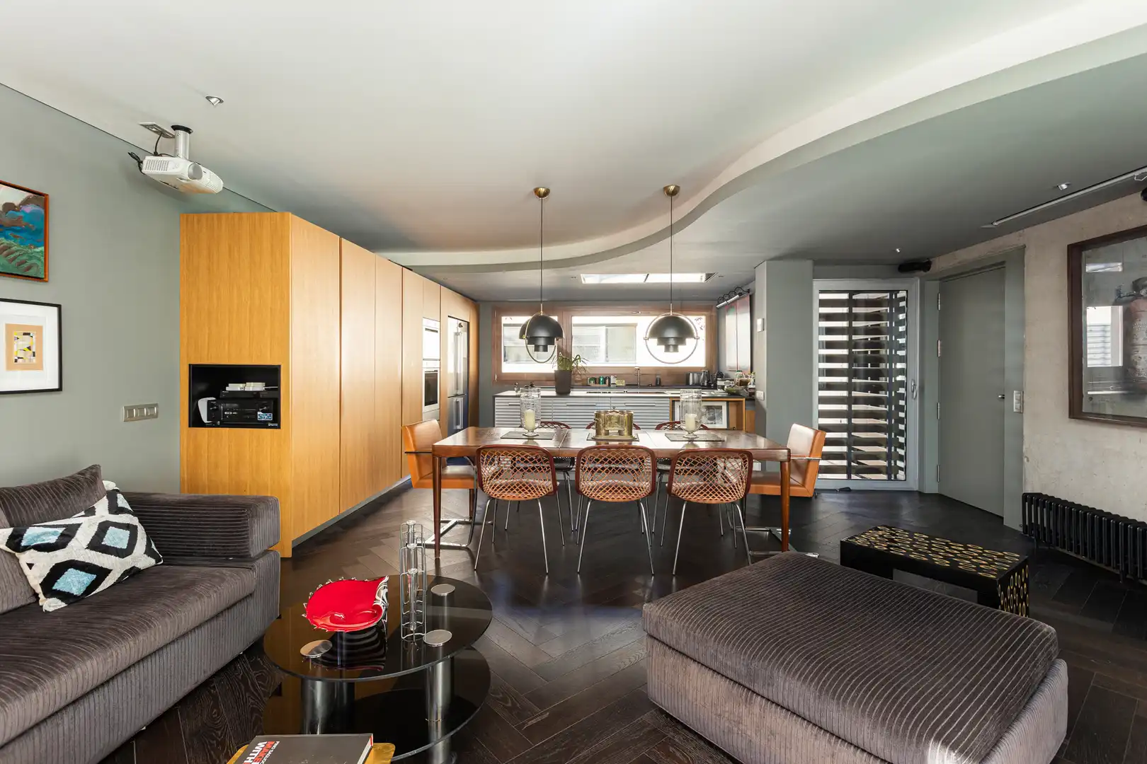 Comedor de Casa o chalet en venta en Barcelona con Aire acondicionado, Calefacción y Parquet