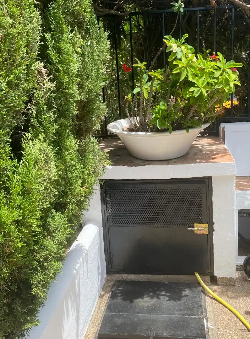 Balcony of Houses for sale in Fuengirola  with Air Conditioner, Private garden and Swimming Pool