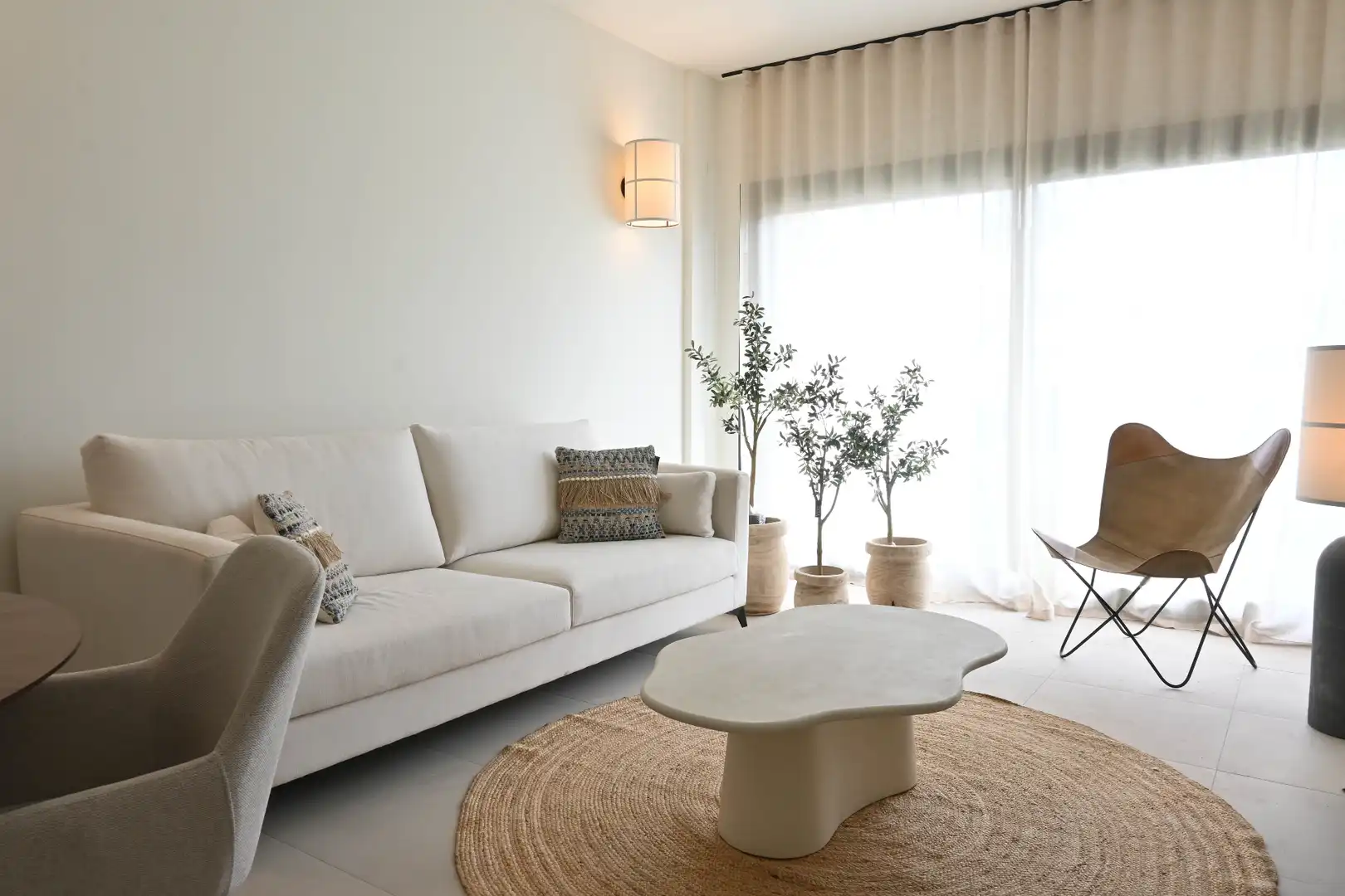 Sala d'estar de Pis en venda en Torrevieja amb Jardí privat, Terrassa i Piscina comunitària