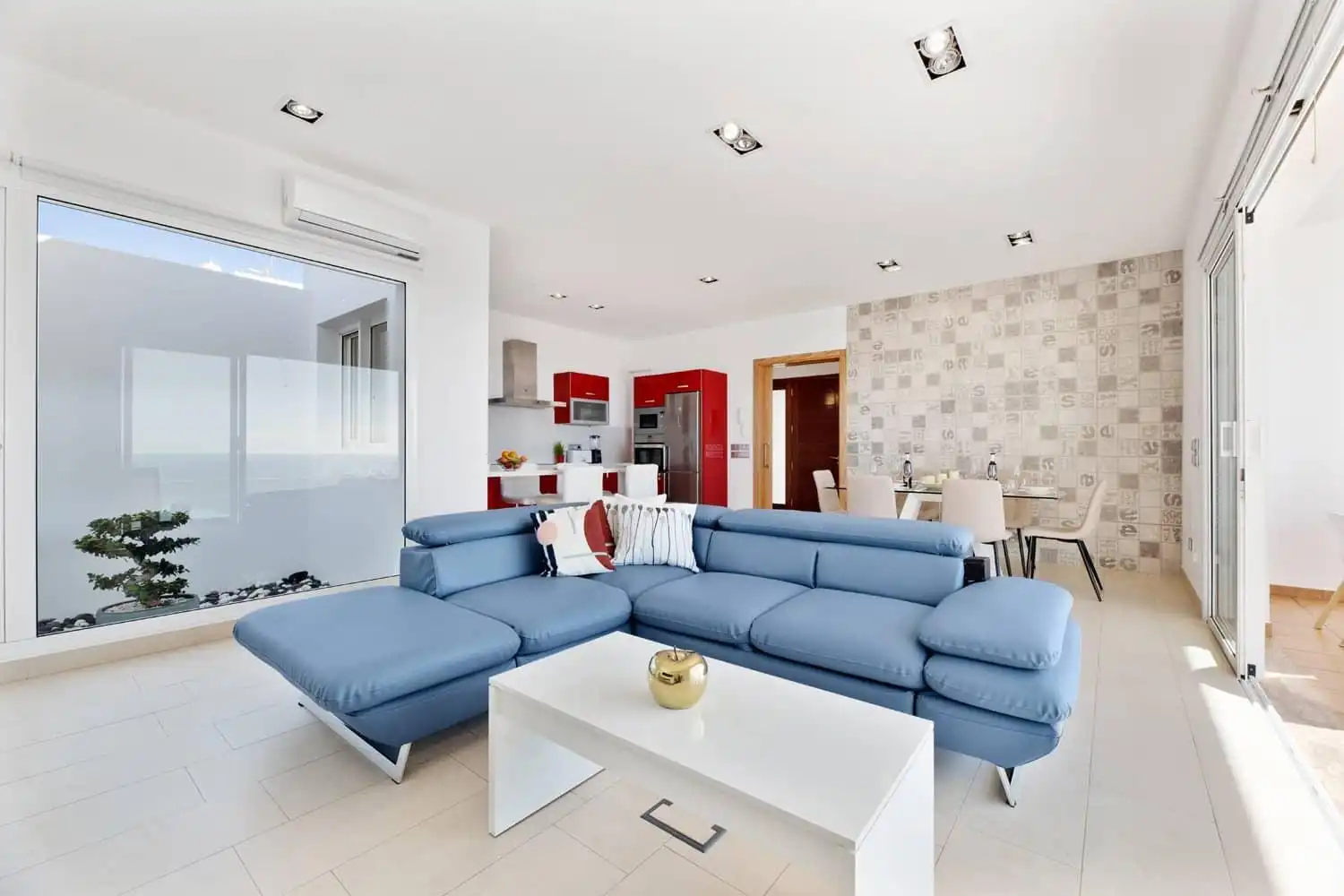 Sala de estar de Casa o chalet en venta en Tías con Aire acondicionado, Jardín privado y Terraza