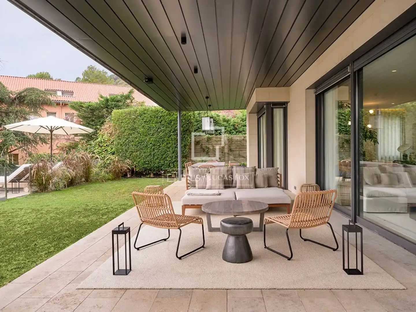 Terraza de Casa o chalet en venta en Barcelona con Aire acondicionado, Calefacción y Jardín privado