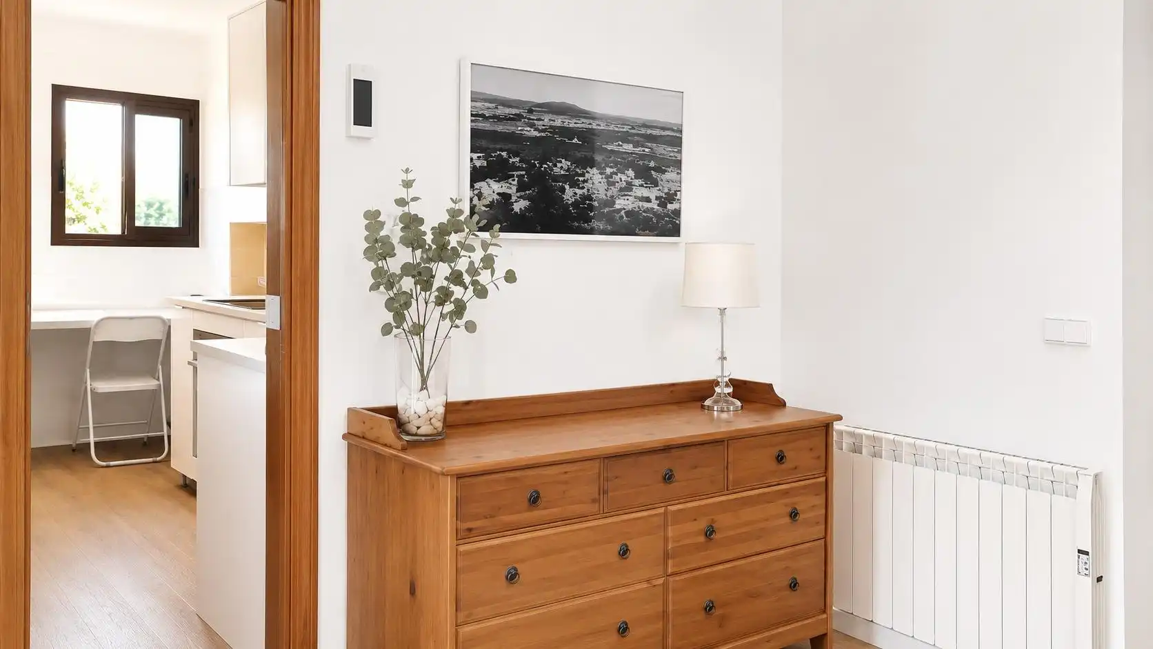 Schlafzimmer von Erdgeschoss zum Verkauf in  Palma de Mallorca mit Klimaanlage, Privatgarten und Abstellraum
