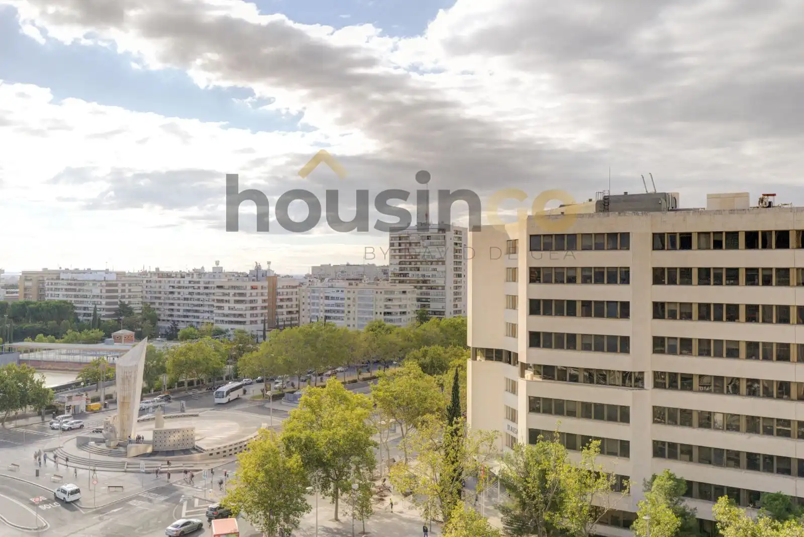 Vista exterior de Estudio de alquiler en Madrid con Aire acondicionado, Calefacción y Amueblado
