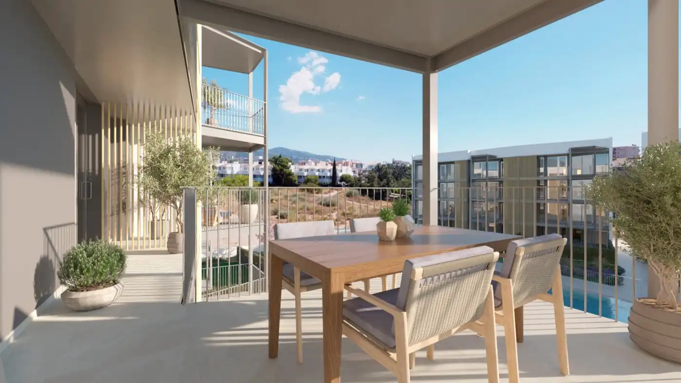 Terrassa de Àtic en venda en Calvià amb Aire condicionat, Calefacció i Jardí privat
