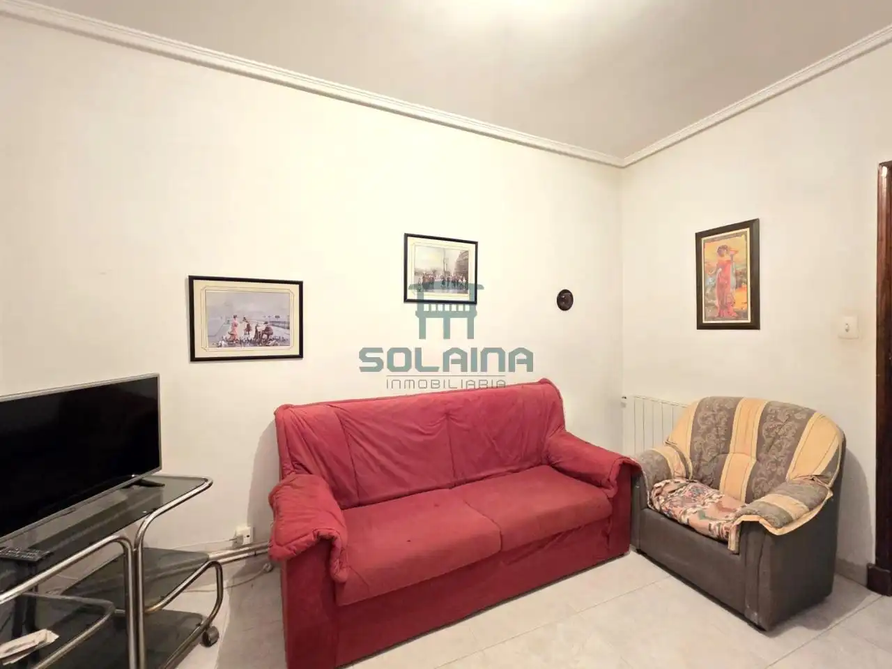 Sala de estar de Piso en venta en Ourense Capital  con Calefacción y Trastero