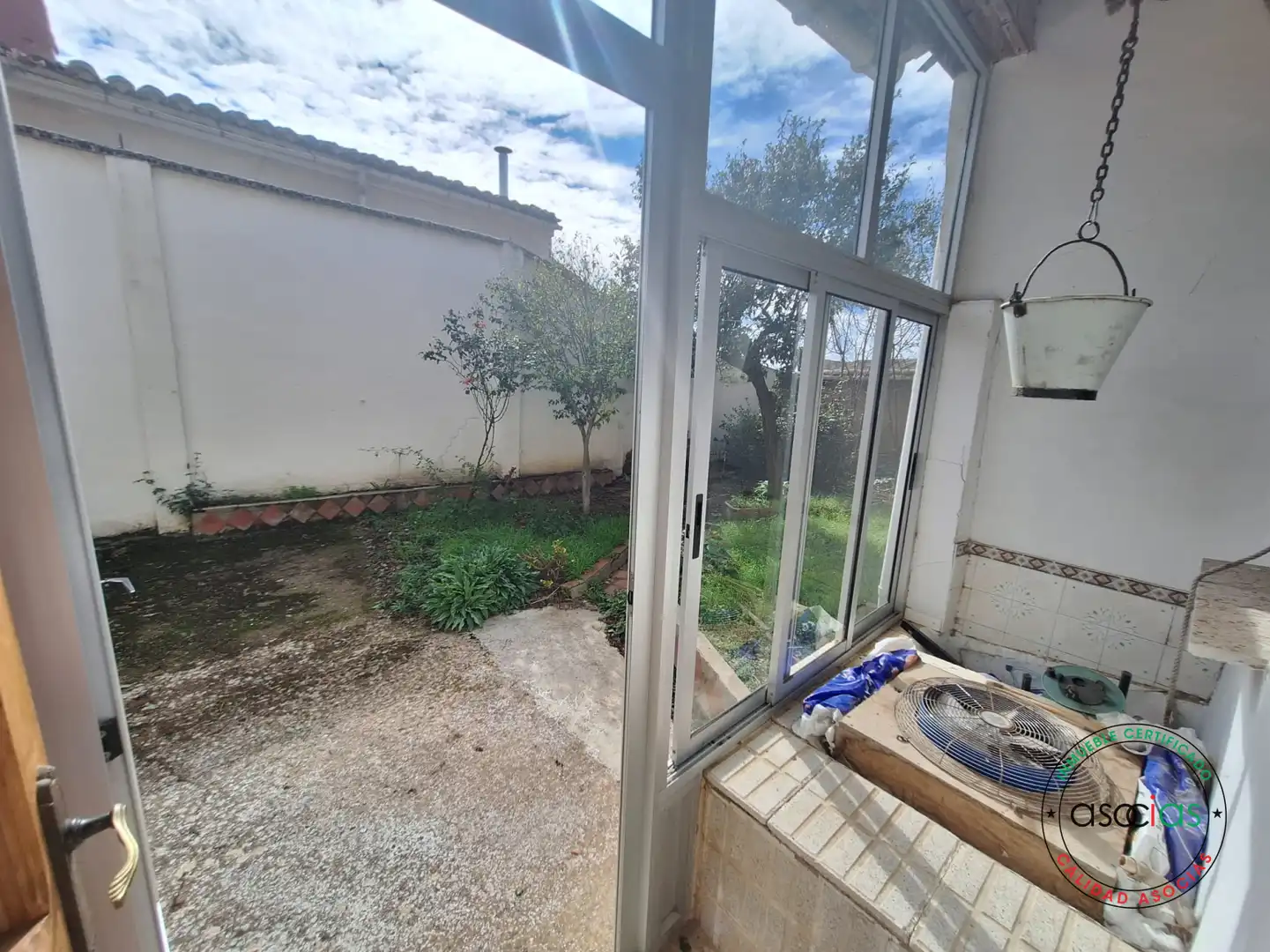Jardín de Casa adosada en venta en Grajal de Campos con Calefacción, Jardín privado y Balcón