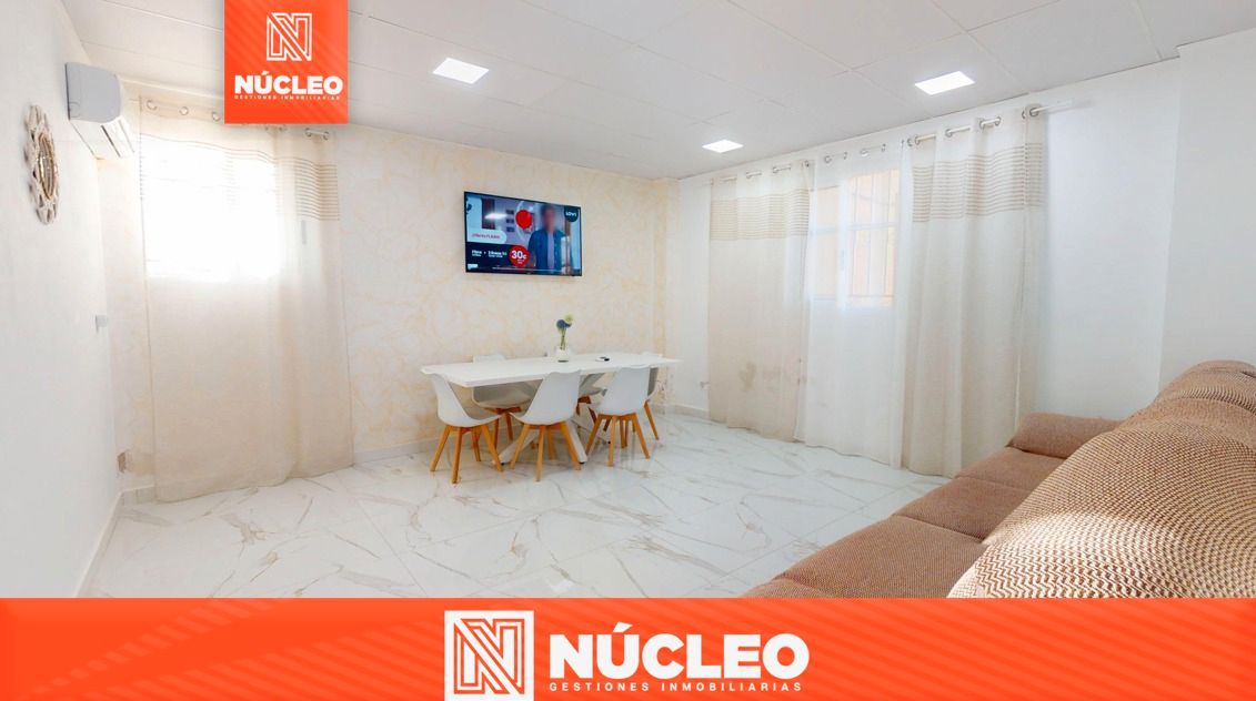 Living room of Planta baja for sale in Villajoyosa / La Vila Joiosa  with Air Conditioner and Furnished