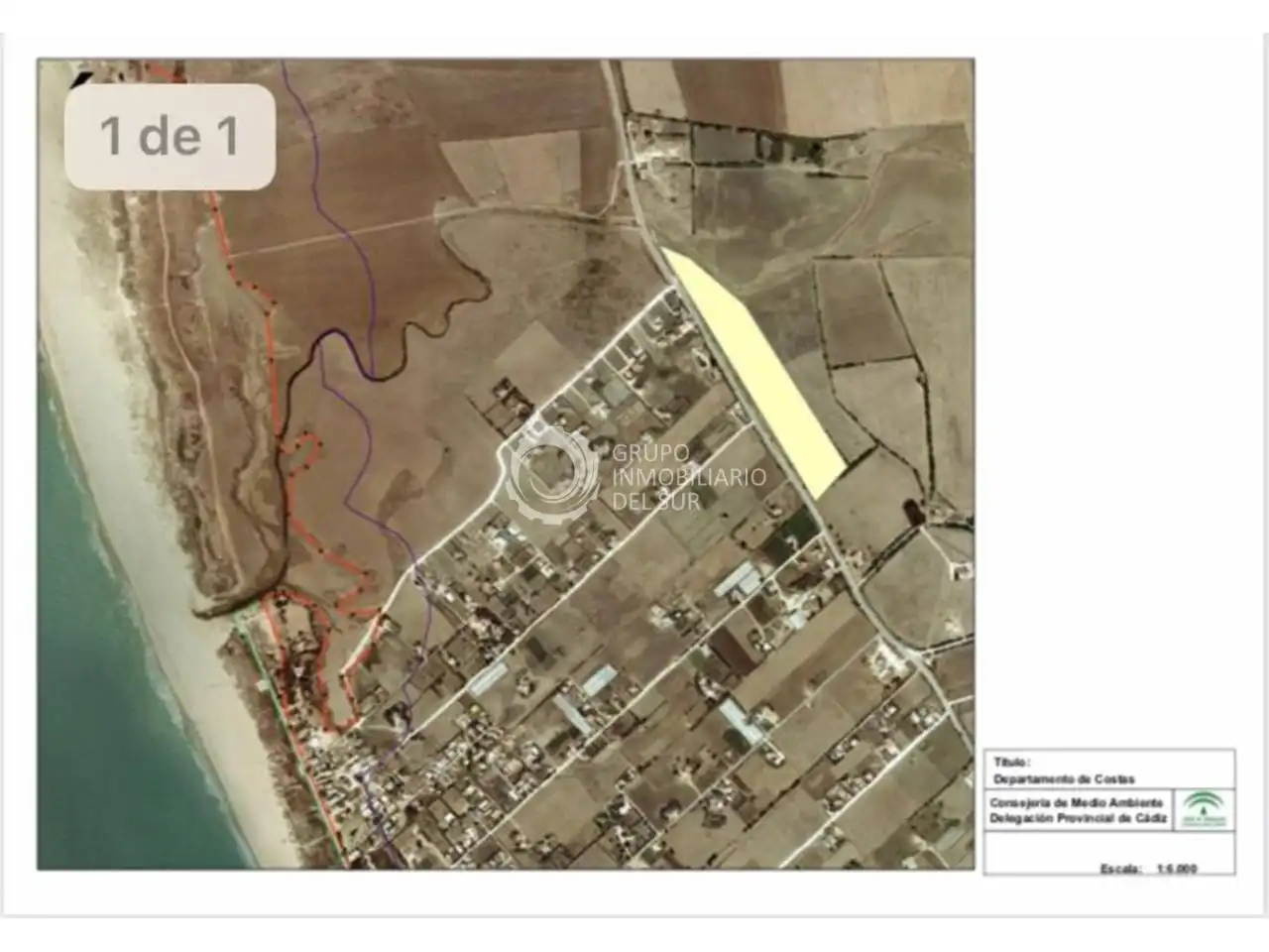 Terreno residencial en venta en Vejer