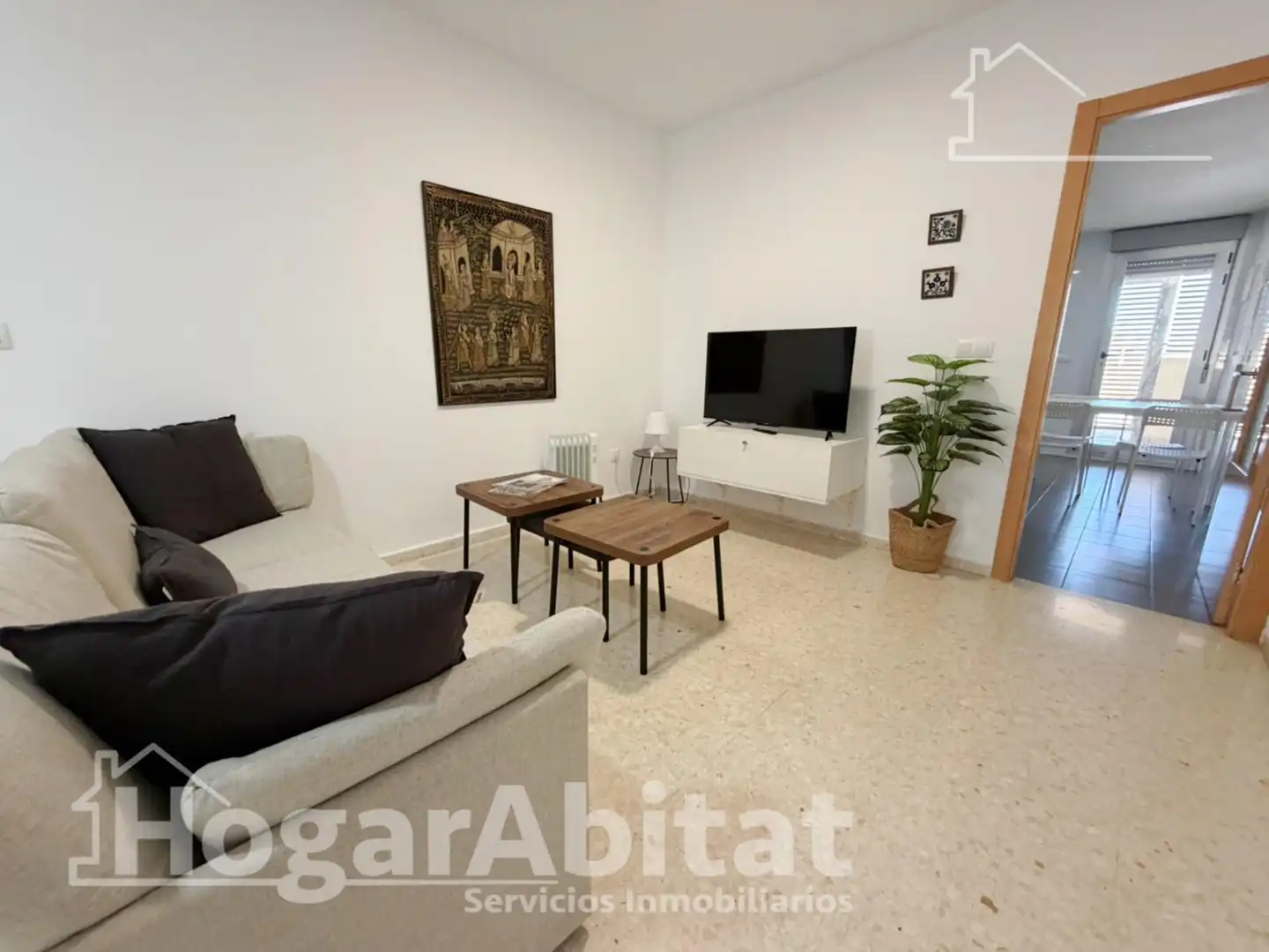 Sala d'estar de Pis en venda en Llíria amb Terrassa, Traster i Piscina comunitària