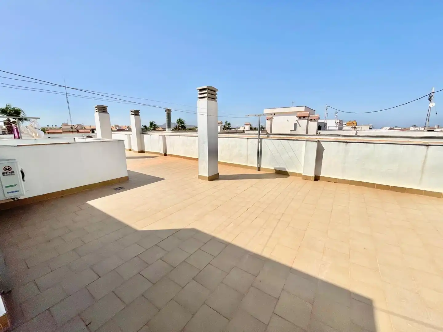 Terrassa de Apartament de lloguer en Los Alcázares amb Aire condicionat, Traster i Moblat