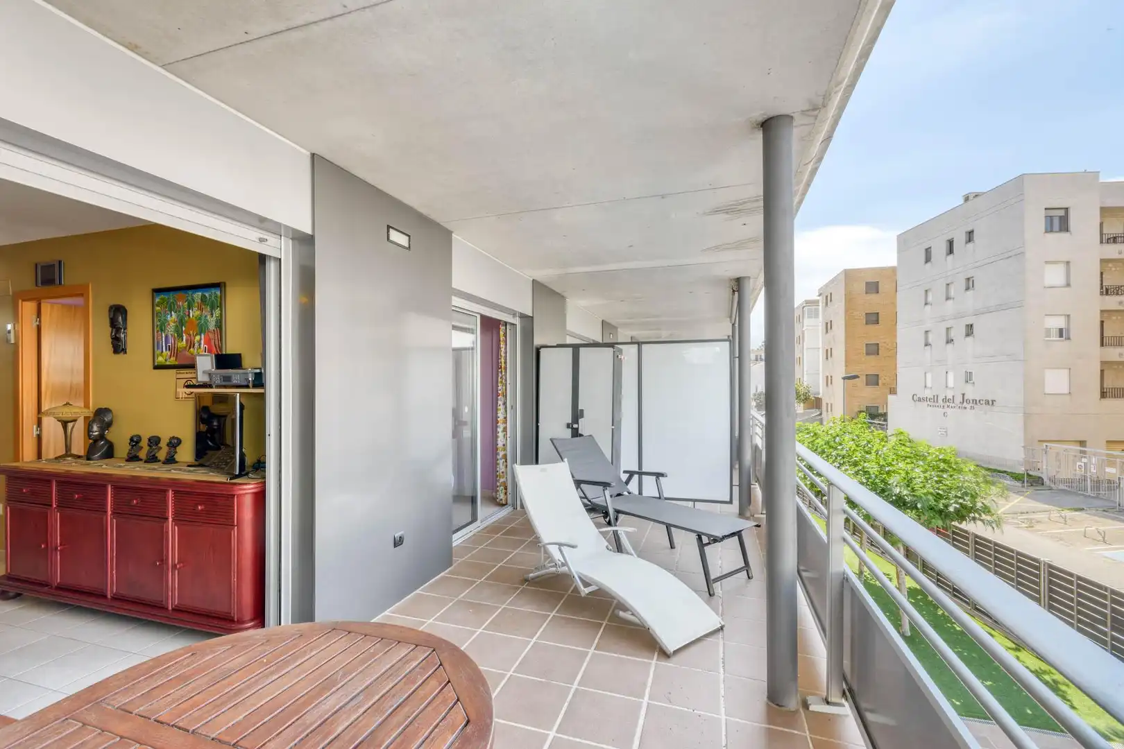 Terrace of Apartments for sale in Roses  with Heating and Swimming Pool