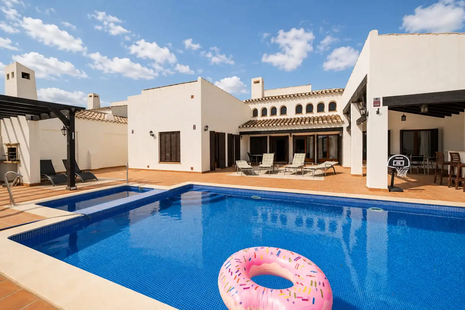 Piscina de Casa o xalet en venda en Torre-Pacheco
