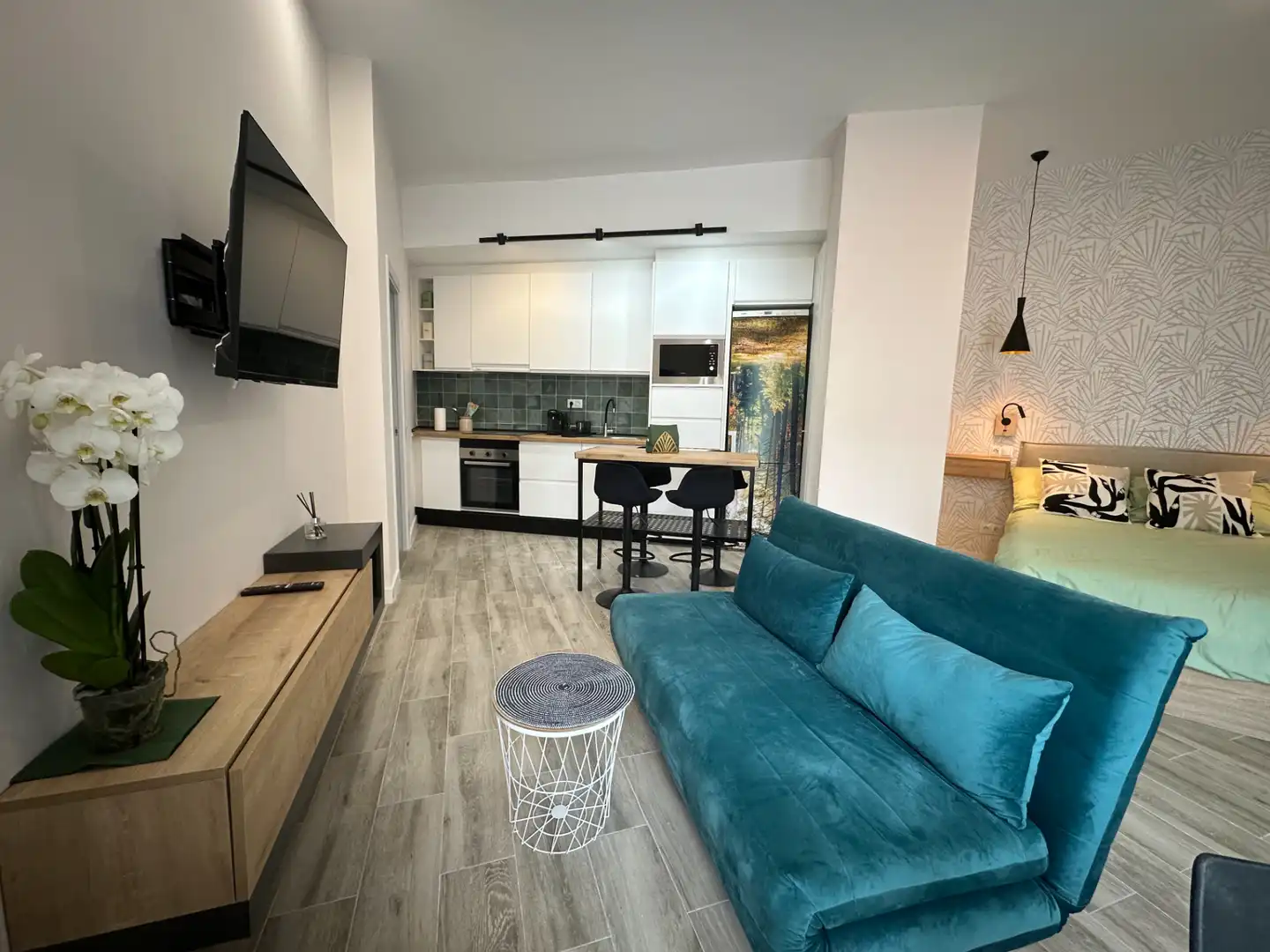 Living room of Ground floor for rent in Madrid  with Air Conditioner, Heating and Furnished