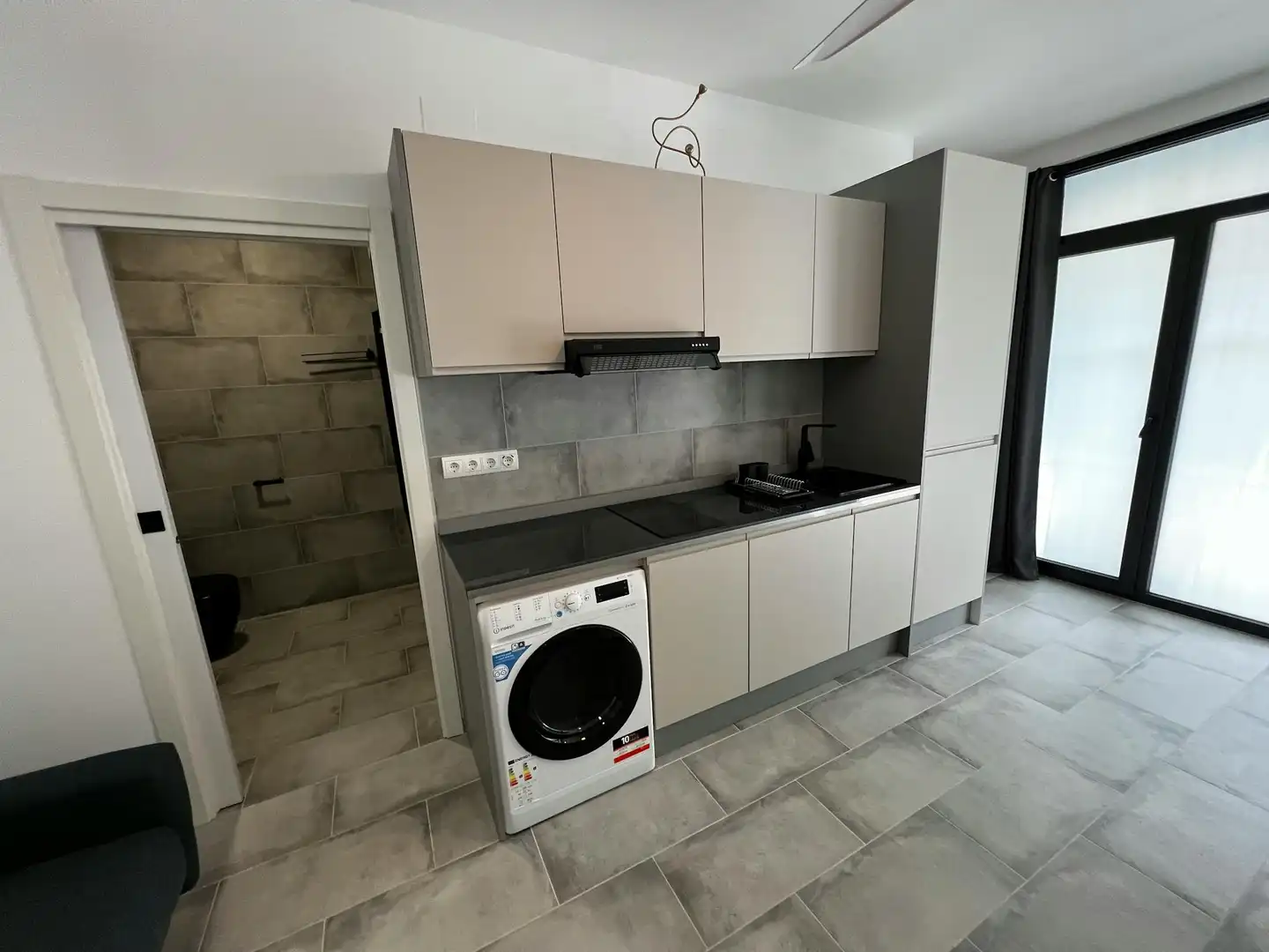 Kitchen of Flat for rent in Valencia  with Air Conditioner, Heating and Furnished