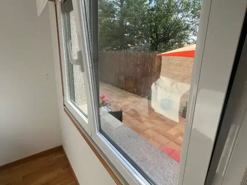 Balcony of Flat for rent in Sanxenxo  with Private garden, Parquet flooring and Storage room