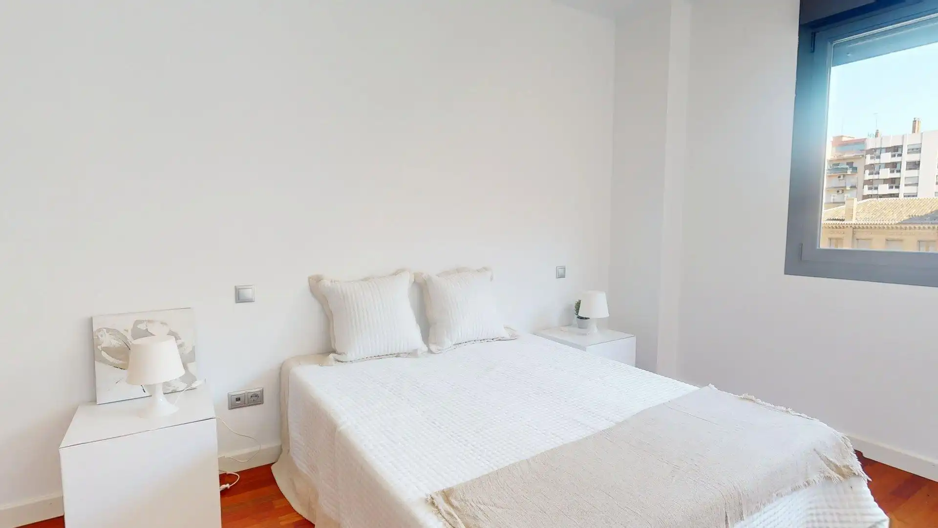 Habitación de Dúplex de alquiler en Zaragoza con Aire acondicionado, Calefacción y Balcón