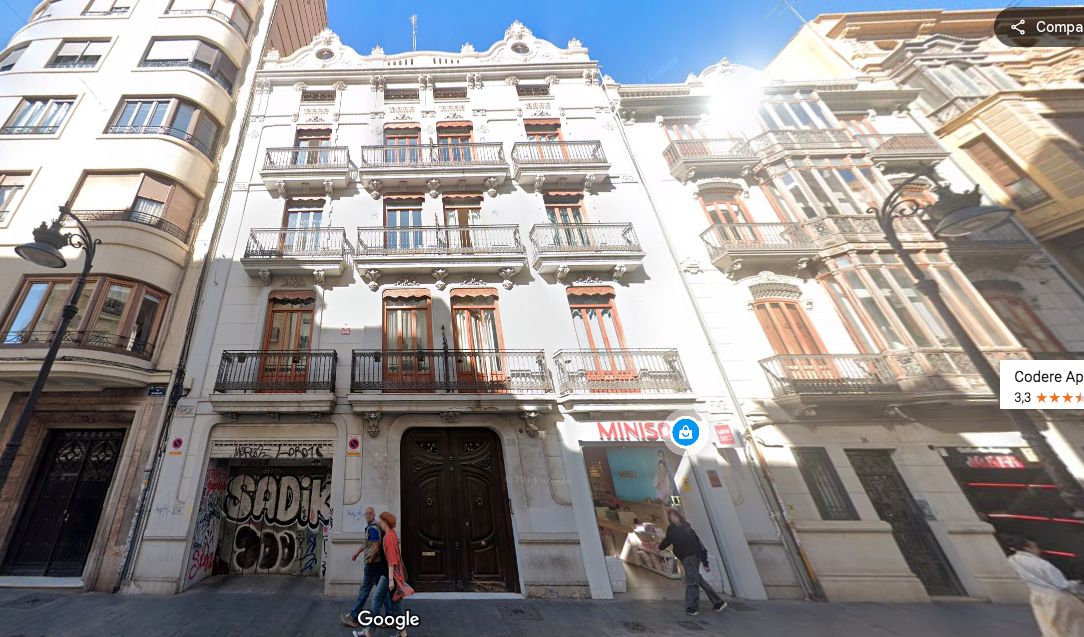 Vista exterior de Garatge en venda en  Valencia Capital