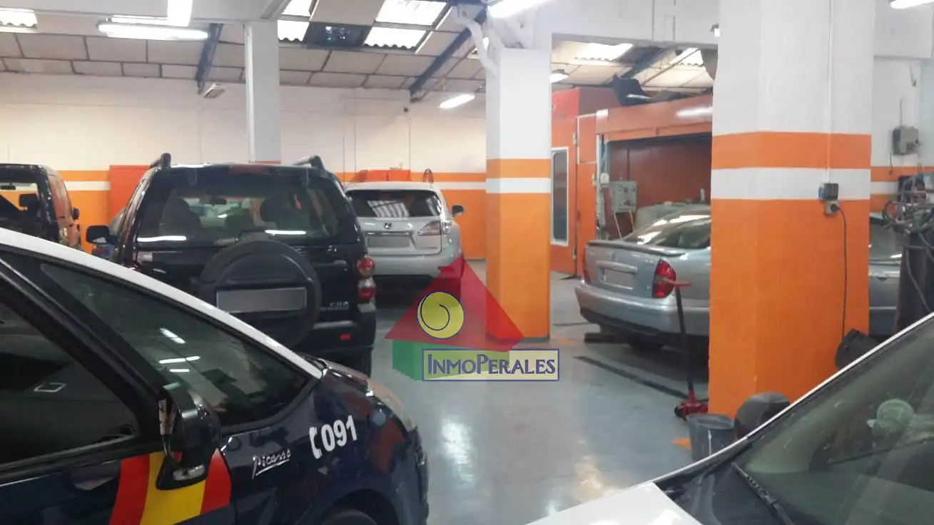 Parking de Nave industrial en traspaso en Madrid