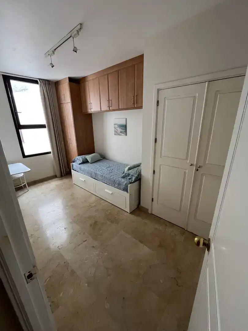 Schlafzimmer von Wohnung zur Miete in Las Palmas de Gran Canaria mit Klimaanlage