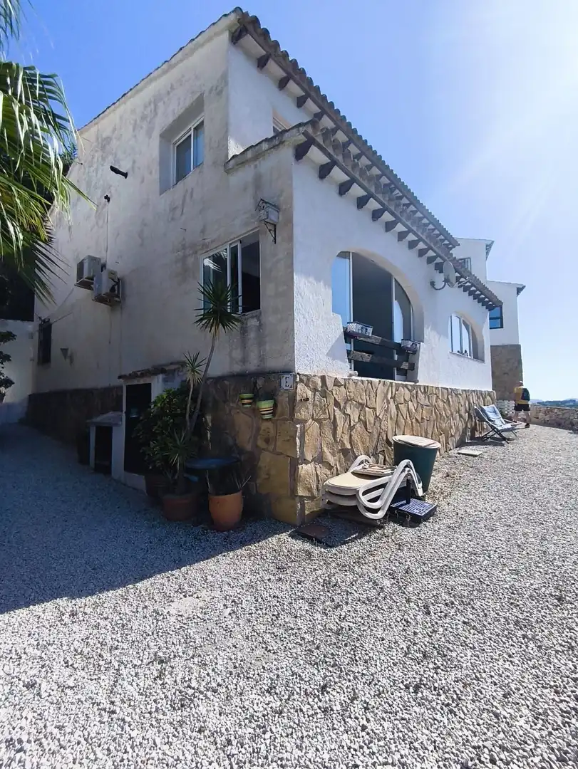 Exterior view of Houses for sale in Benissa  with Air Conditioner