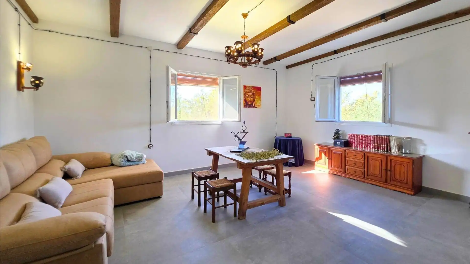 Sala d'estar de Casa o xalet en venda en Laujar de Andarax, Almería