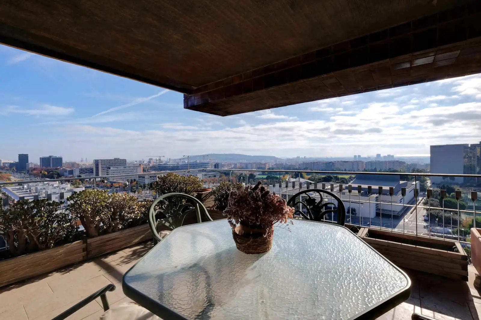 Terrasse von Wohnung zum Verkauf in Barcelona mit Klimaanlage, Heizung und Parkett