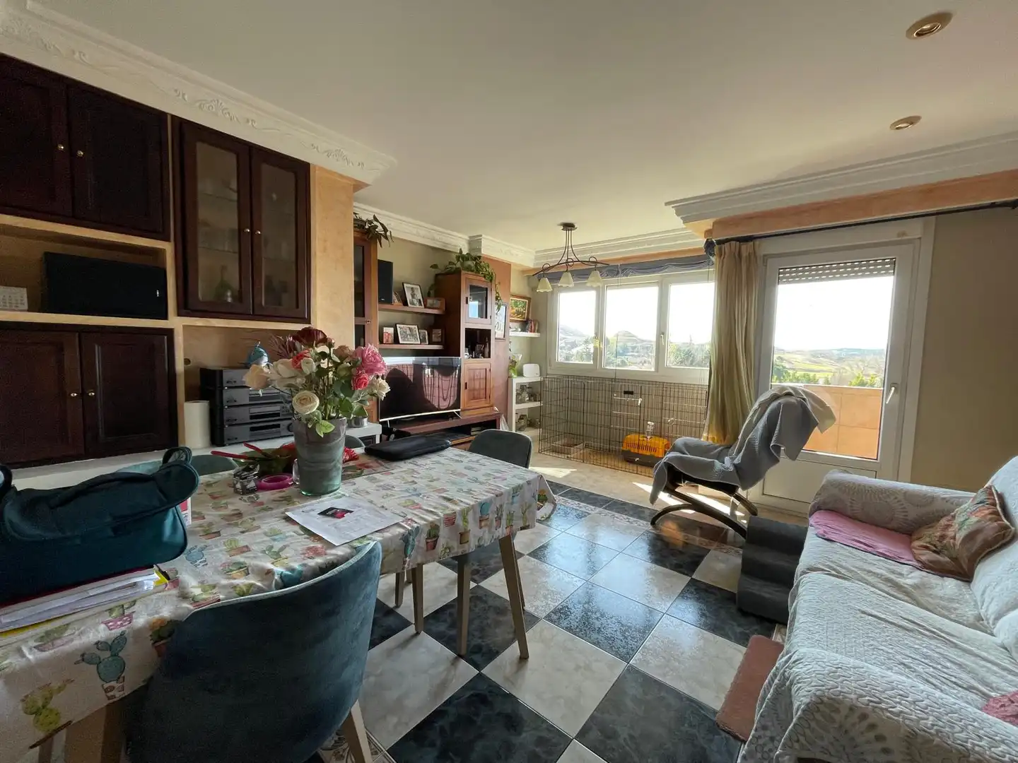 Wohnzimmer von Wohnung zum Verkauf in Monzón de Campos mit Heizung und Abstellraum