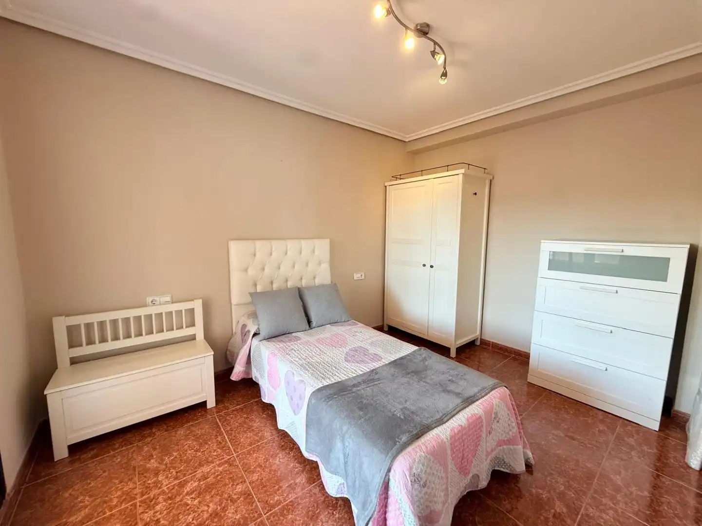 Bedroom of Attic for sale in Castrillón  with Heating, Parquet flooring and Terrace