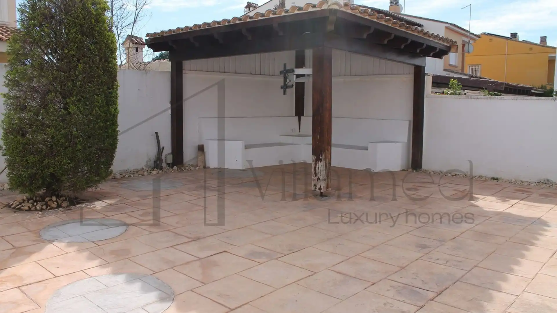 Terrace of Houses for sale in La Pobla de Vallbona  with Air Conditioner, Private garden and Terrace