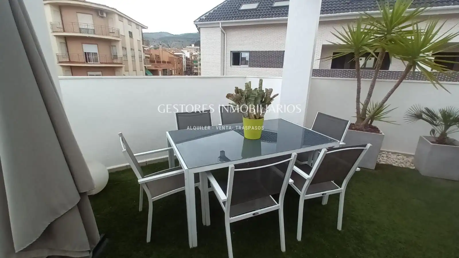 Terrasse von Dachboden zum Verkauf in Ibi mit Klimaanlage, Heizung und Terrasse