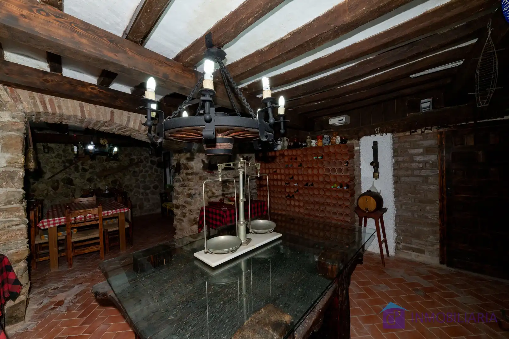 Dining room of Flat for sale in Ateca  with Private garden, Parquet flooring and Terrace